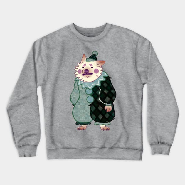 Sad Clown Crewneck Sweatshirt by SchmidteGoods